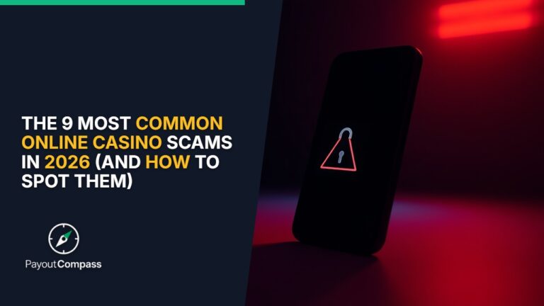 Online casino scams warning showing security alerts on mobile device for Malaysian players