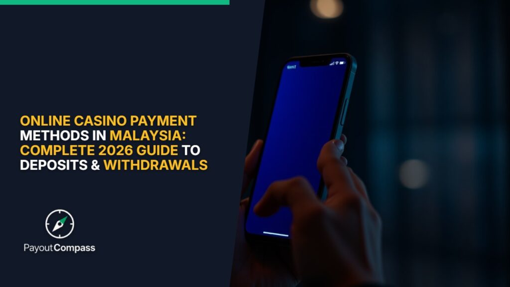 Online casino payment methods Malaysia guide showing mobile banking and eWallet options for players