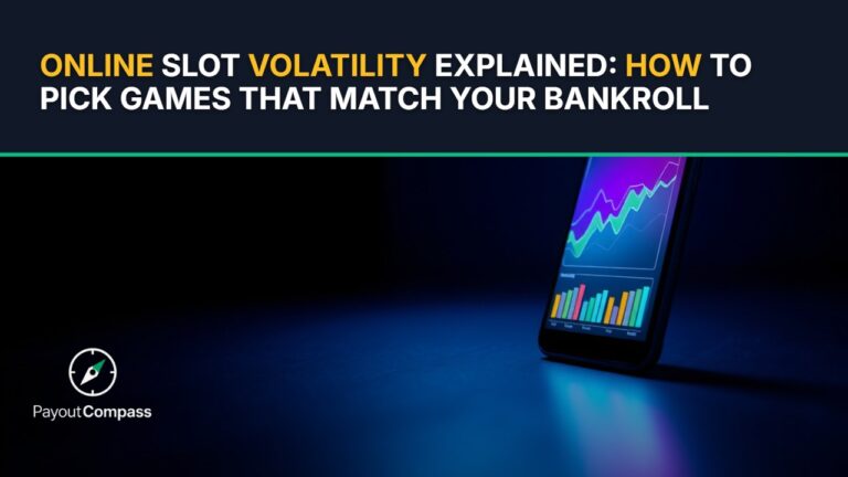 Online slot volatility guide showing risk levels and payout frequency for Malaysian players