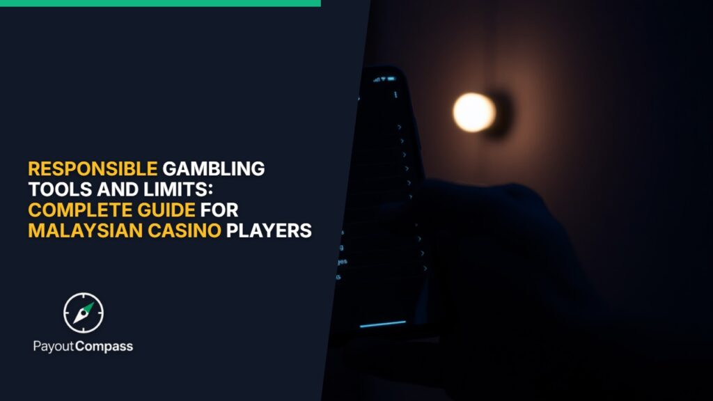 Responsible gambling tools and account settings on smartphone for Malaysian casino players