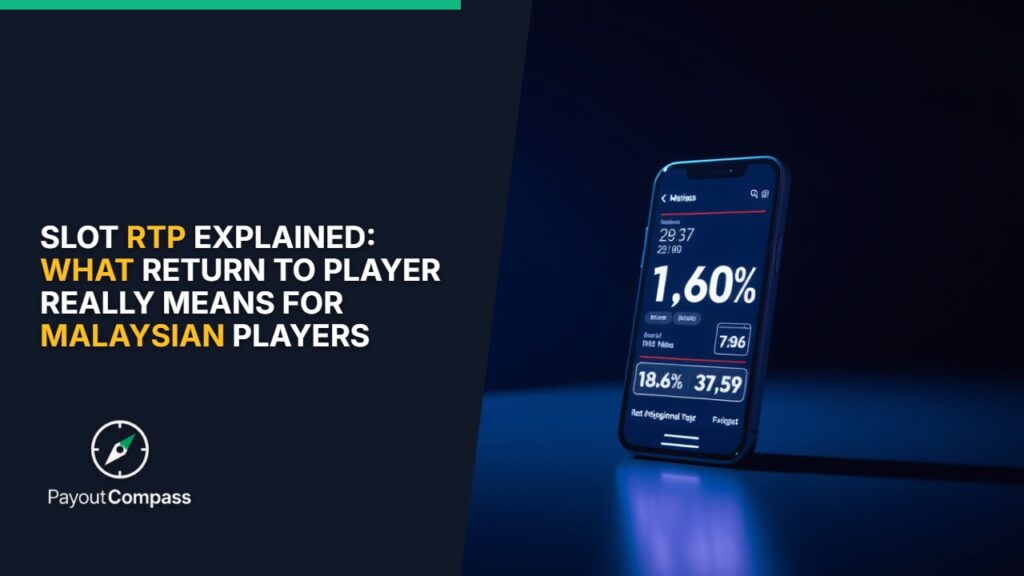 Slot RTP explained with percentage statistics displayed on mobile screen for Malaysian players
