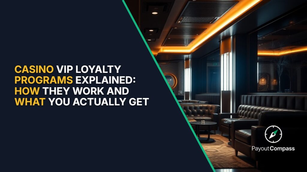 Elegant VIP lounge interior representing casino VIP loyalty programs and exclusive player benefits