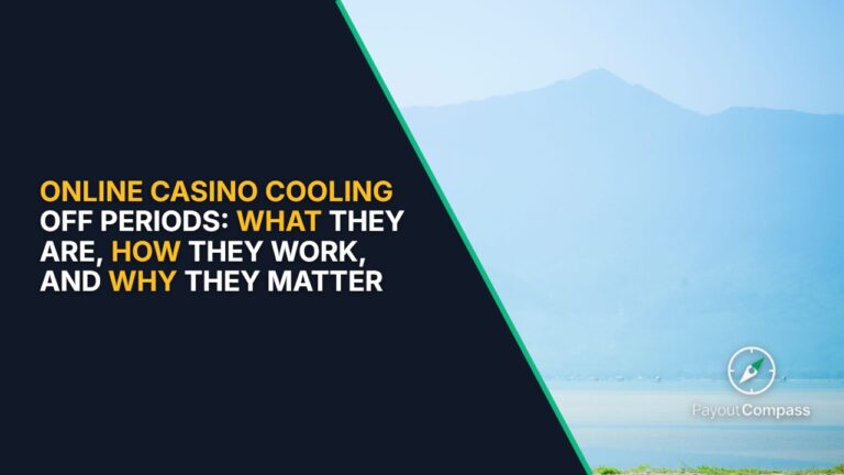 Person taking a peaceful break outdoors representing cooling off periods at online casinos