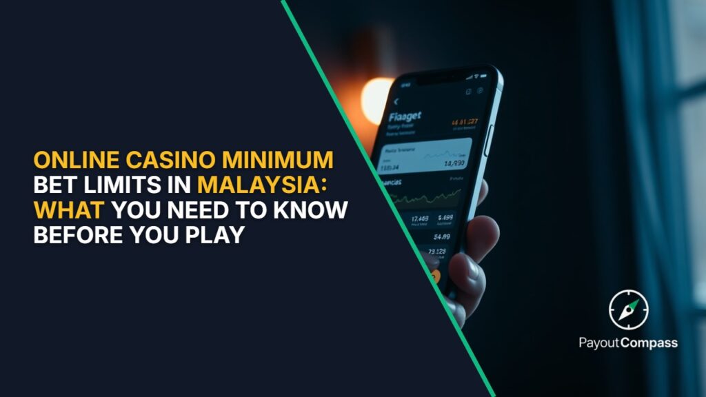 Smartphone showing budget planning interface relevant to minimum bet limits Malaysia online casino guide