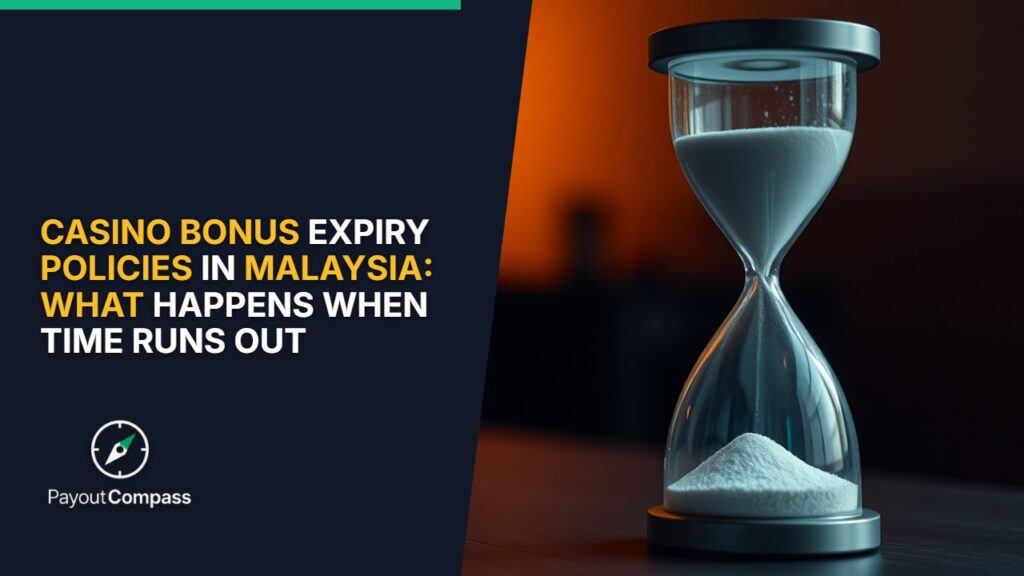 Casino bonus expiry policies Malaysia hourglass timer deadline wagering requirements