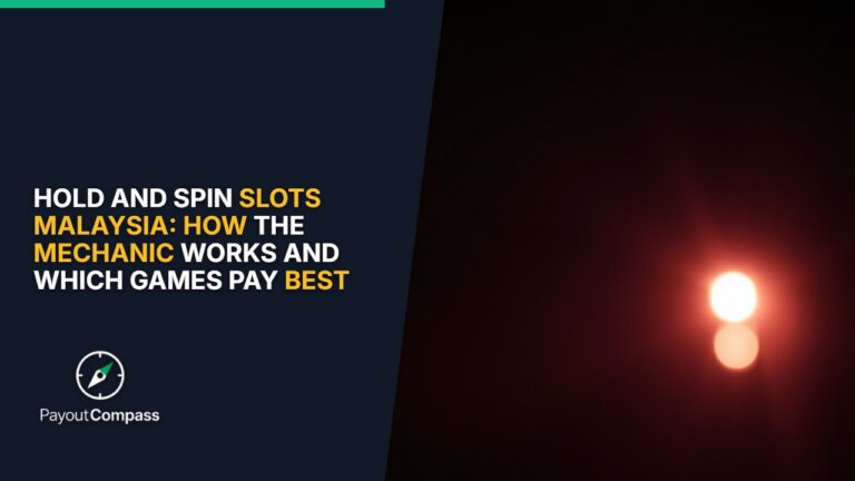 Hold and spin slots Malaysia guide showing mobile casino gameplay mechanics and features