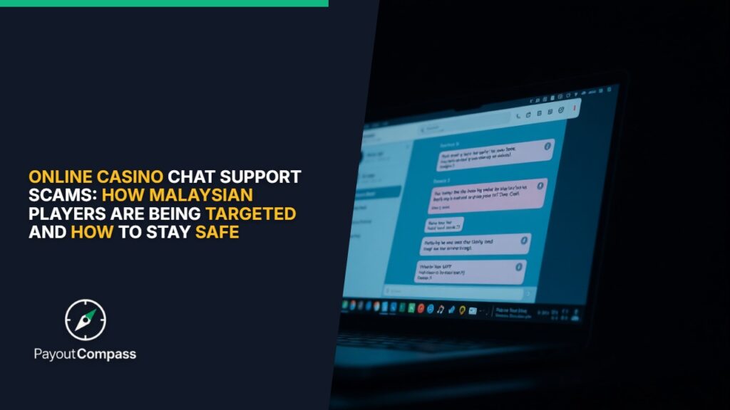Online casino chat support scams targeting Malaysian players through fake customer service