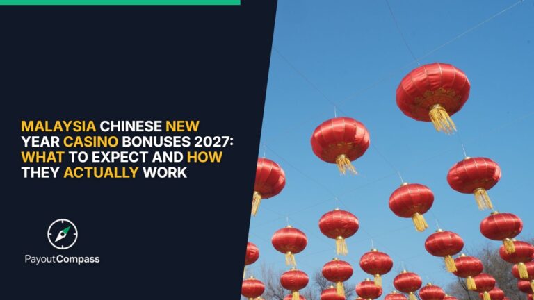 Red lanterns representing Chinese New Year casino bonuses in Malaysia 2027