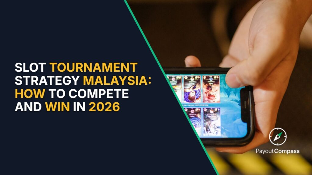 Slot tournament strategy Malaysia guide showing competitive mobile gaming leaderboard and tactics